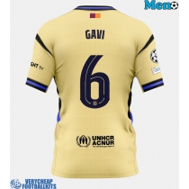 Barcelona Paez Gavi #6 Replica Away Shirt 2025-26 Short Sleeve